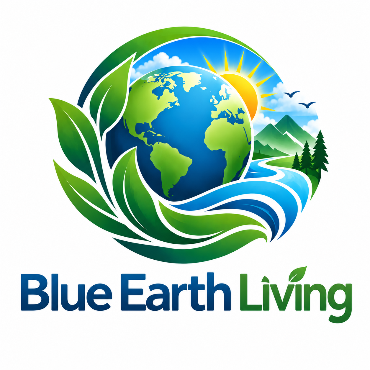 Blue Earth Living Logo
